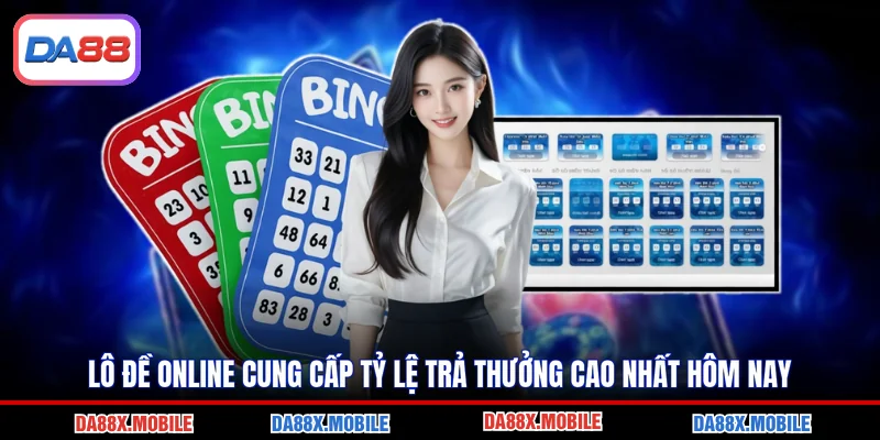 Lô Đề Online Cung Cấp Tỷ Lệ Trả Thưởng Cao Nhất Hôm Nay