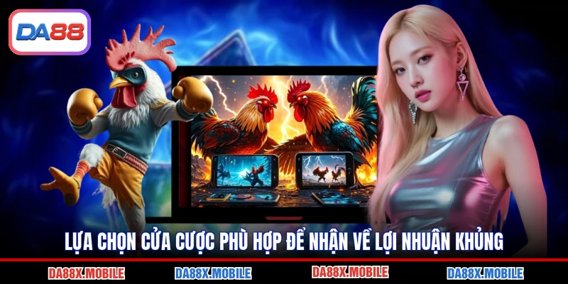 Lựa chọn cửa cược phù hợp để nhận về lợi nhuận khủng